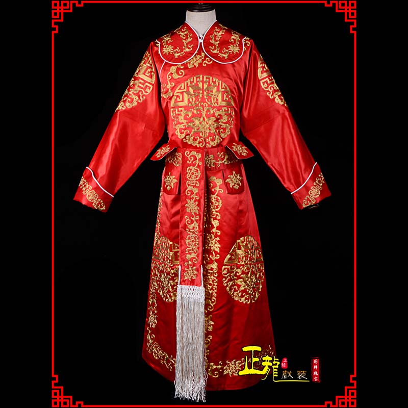 琼结武生戏服戏曲打衣箭蟒